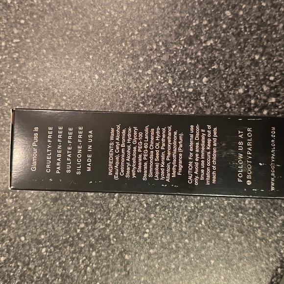 NIB Booty Parlor Booty Parlor Glamour Puss Intimate Shave Cream 8 oz. $35 - Picture 3 of 11